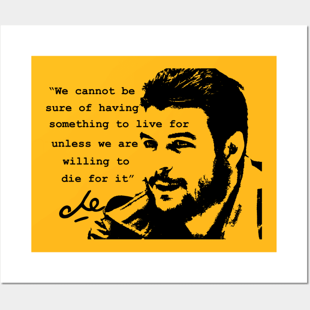 Che Guevara Quote Wall Art by Mananya